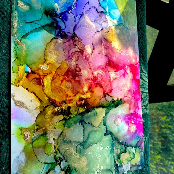 Original Alcohol Ink Art by me. - Picture 5 of 8